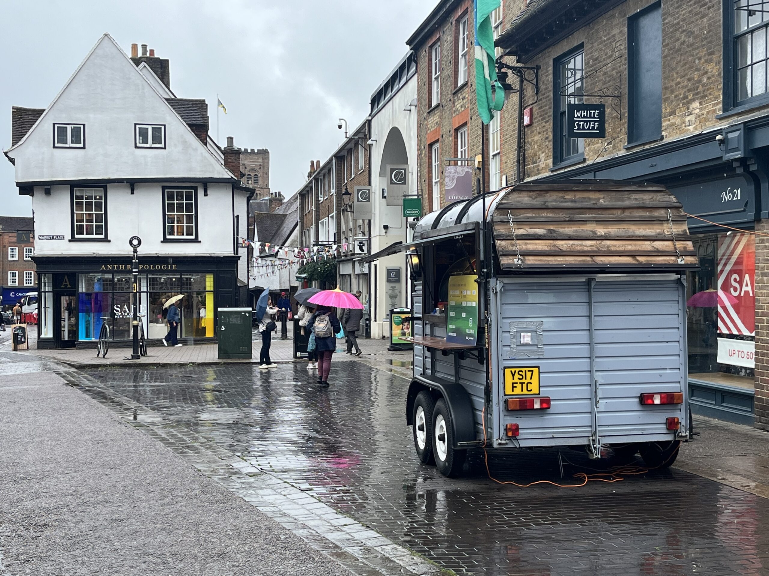 St Albans city centre.