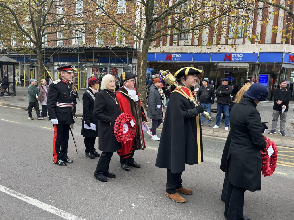 St Albans Remembrance Sunday parade and service. Photo: Matt Adams
