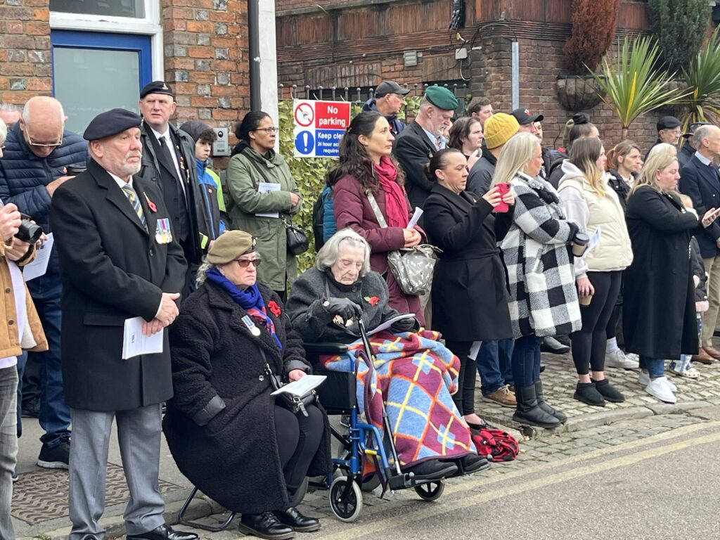 St Albans Remembrance Sunday parade and service. Photo: Matt Adams