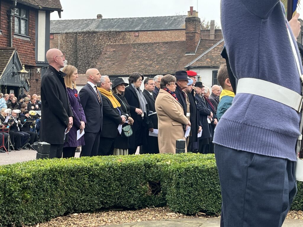 St Albans Remembrance Sunday parade and service. Photo: Matt Adams