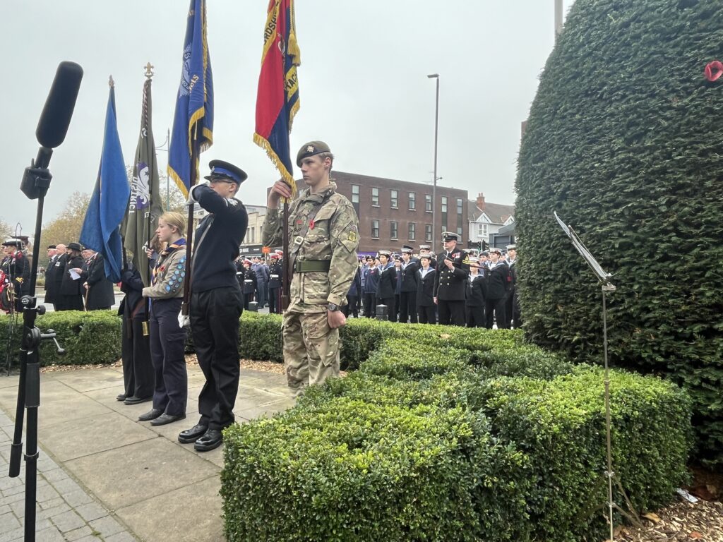 St Albans Remembrance Sunday parade and service. Photo: Matt Adams