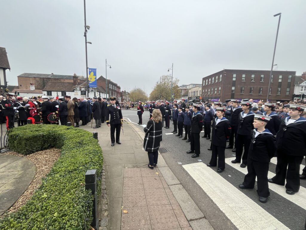St Albans Remembrance Sunday parade and service. Photo: Matt Adams