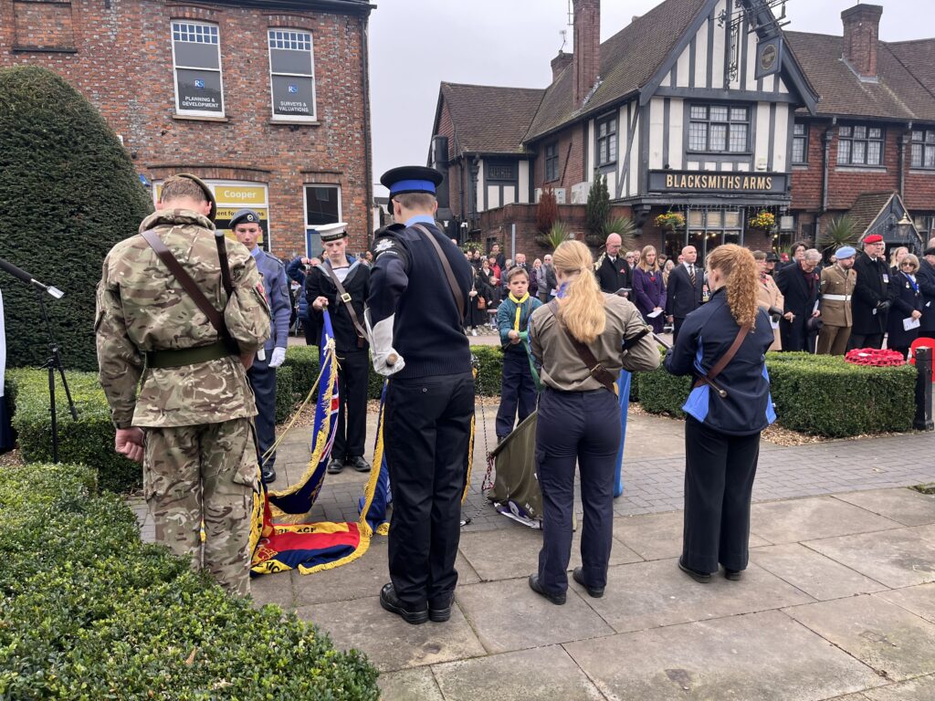 St Albans Remembrance Sunday parade and service. Photo: Matt Adams