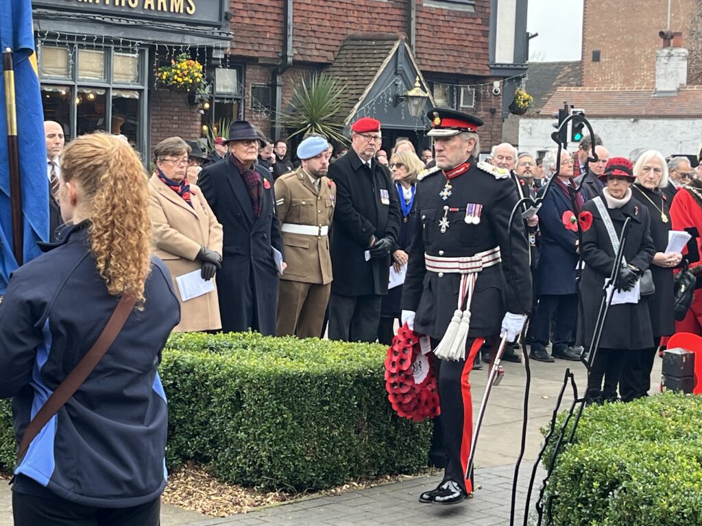 St Albans Remembrance Sunday parade and service. Photo: Matt Adams