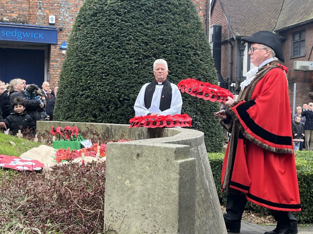 St Albans Remembrance Sunday parade and service. Photo: Matt Adams