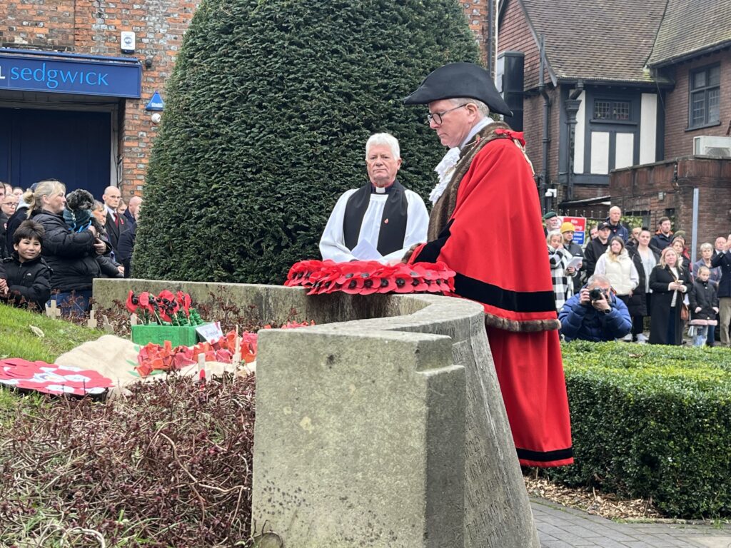 St Albans Remembrance Sunday parade and service. Photo: Matt Adams