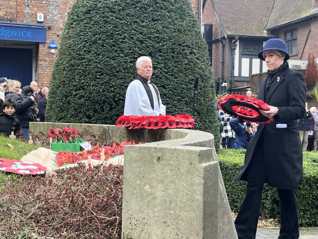 St Albans Remembrance Sunday parade and service. Photo: Matt Adams