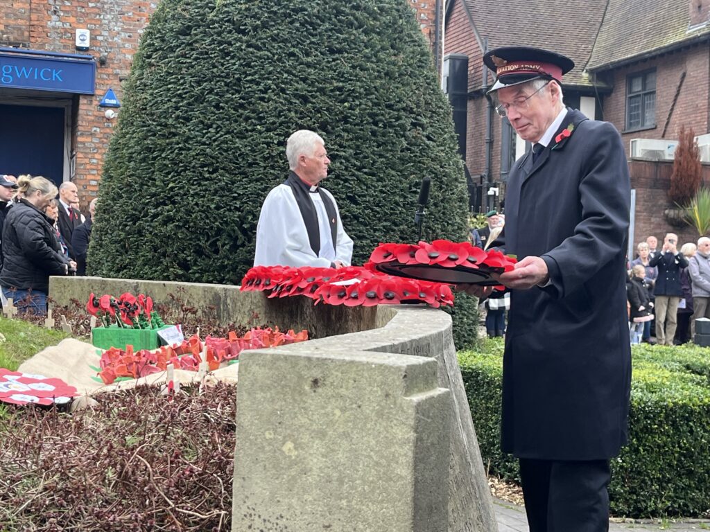 St Albans Remembrance Sunday parade and service. Photo: Matt Adams