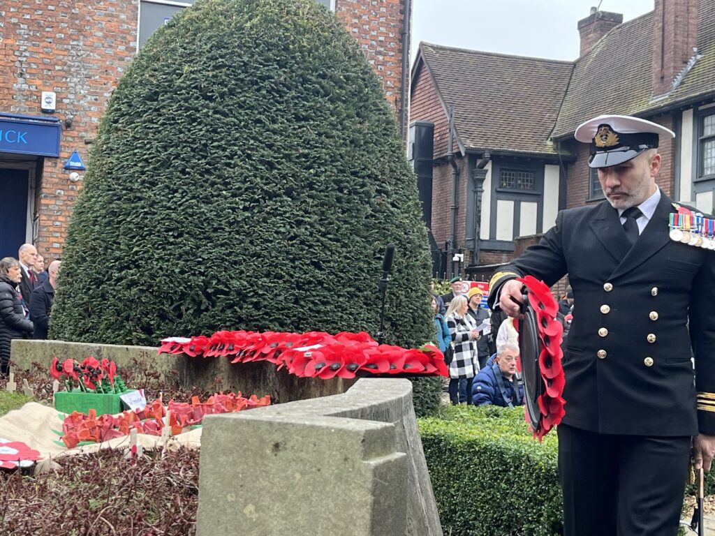 St Albans Remembrance Sunday parade and service. Photo: Matt Adams