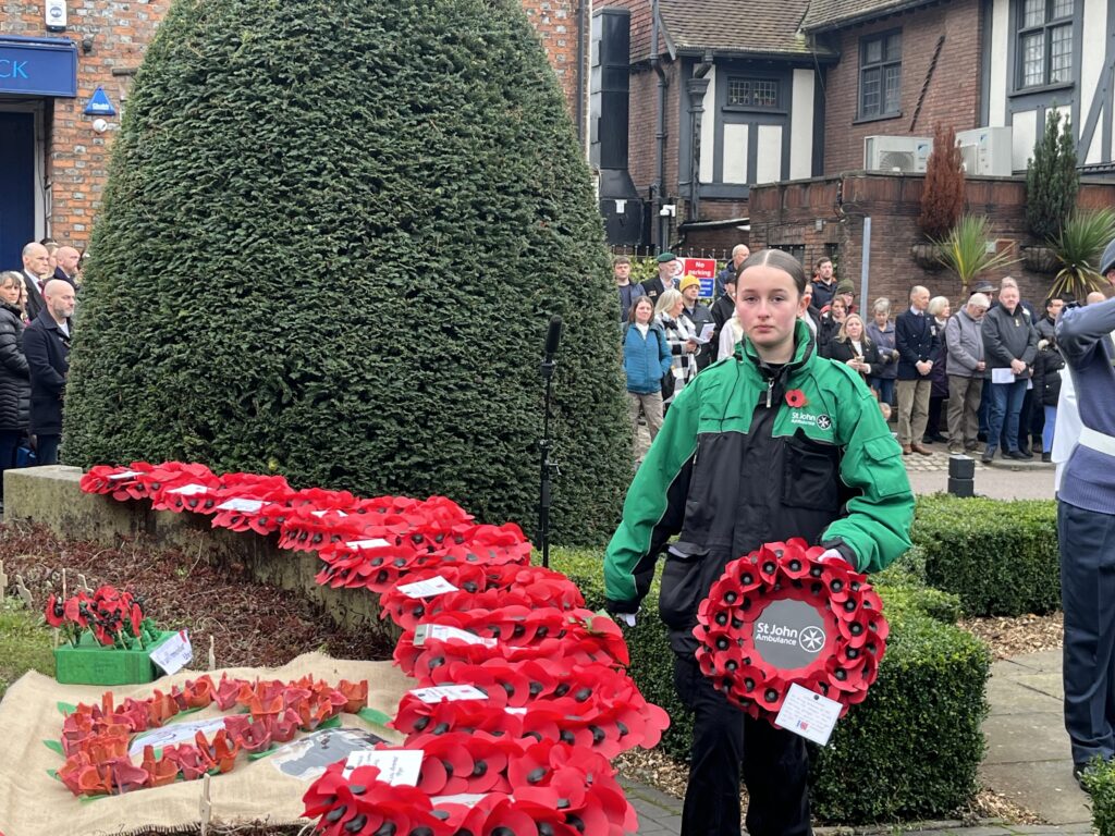 St Albans Remembrance Sunday parade and service. Photo: Matt Adams