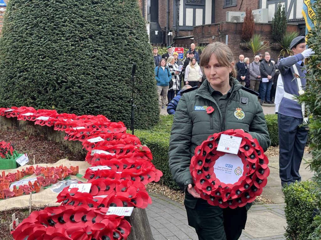 St Albans Remembrance Sunday parade and service. Photo: Matt Adams