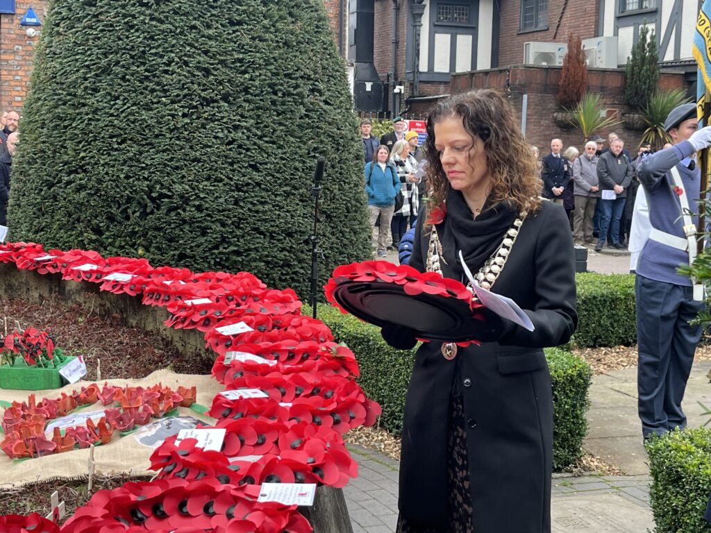 St Albans Remembrance Sunday parade and service. Photo: Matt Adams
