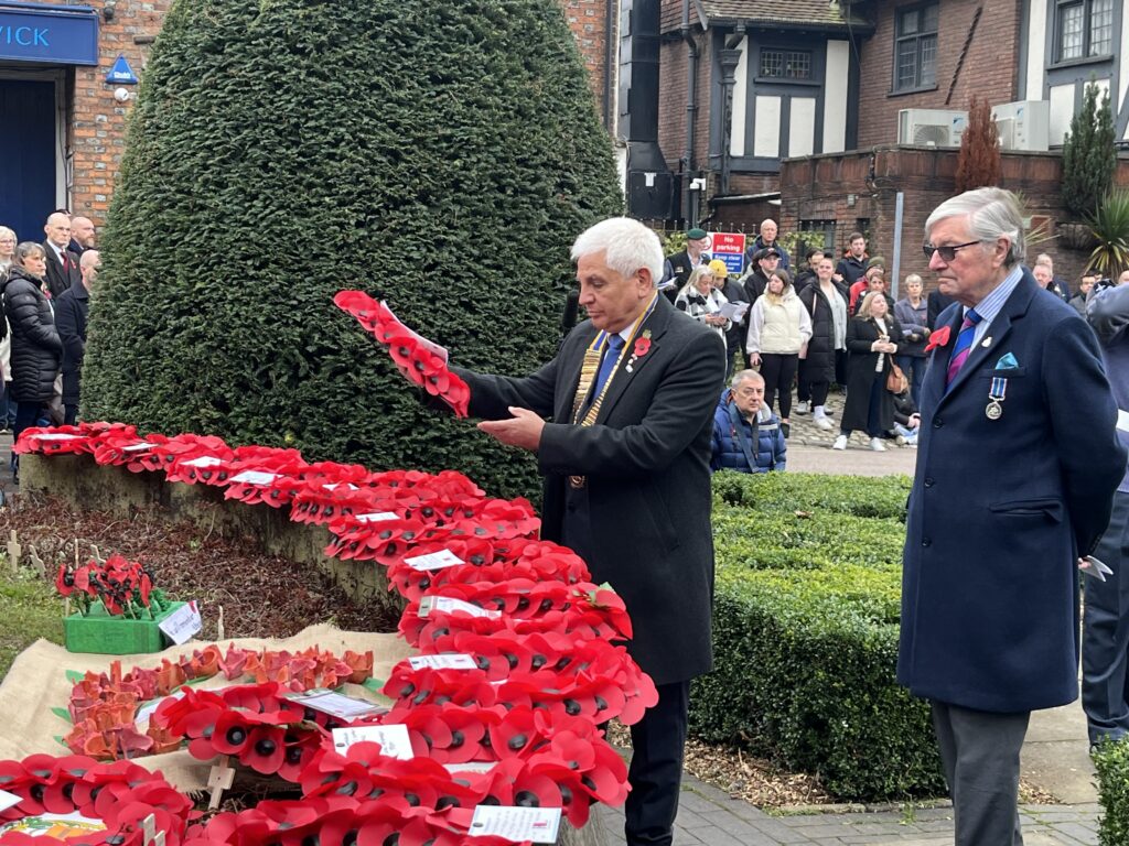 St Albans Remembrance Sunday parade and service. Photo: Matt Adams