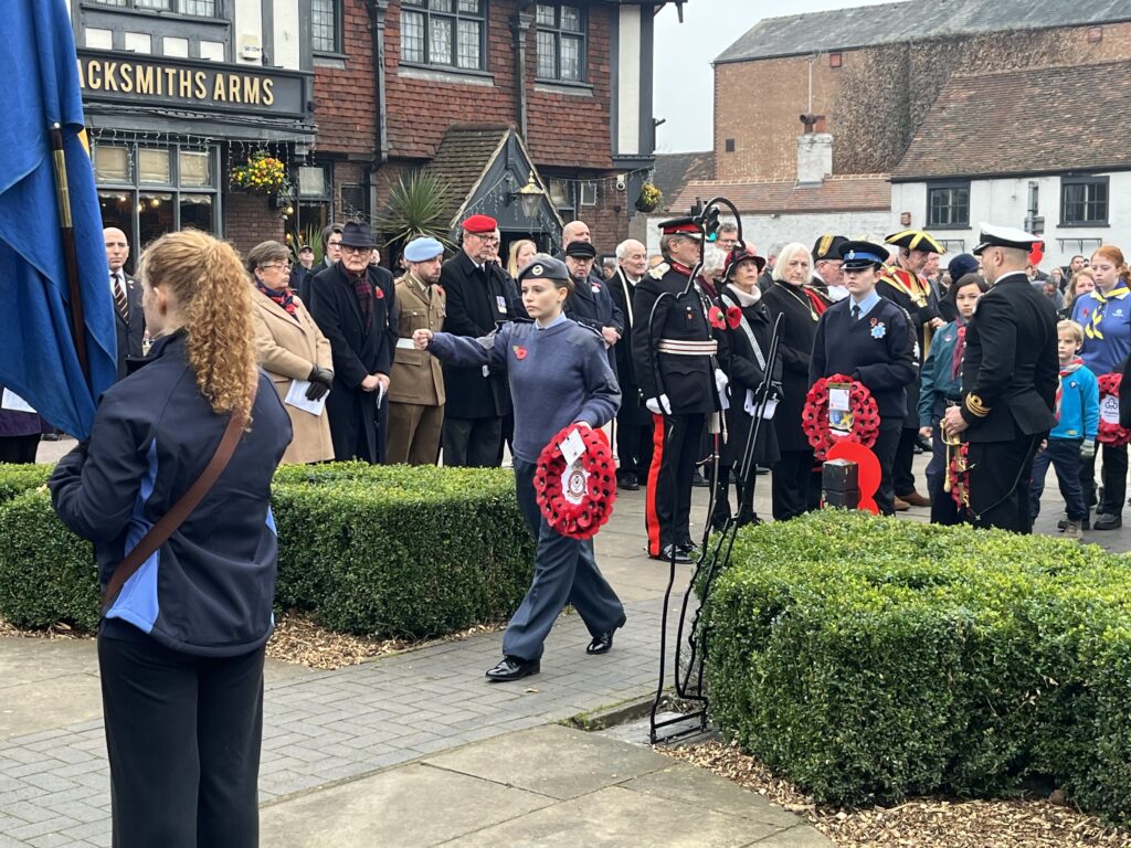 St Albans Remembrance Sunday parade and service. Photo: Matt Adams