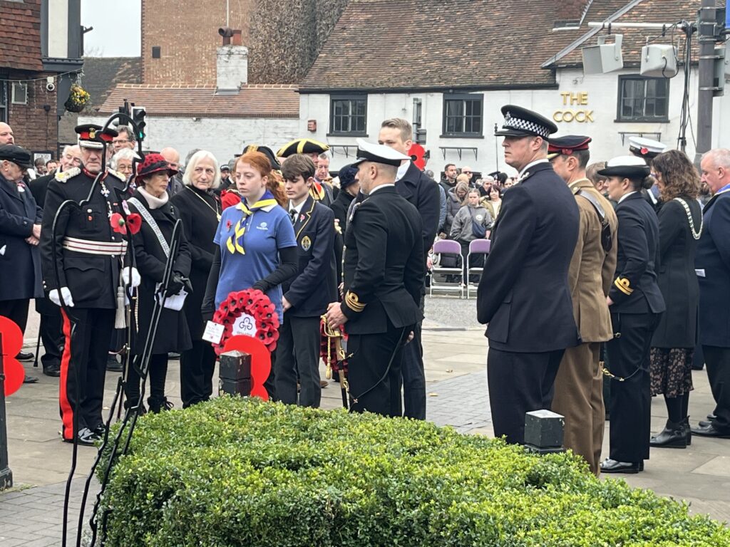 St Albans Remembrance Sunday parade and service. Photo: Matt Adams