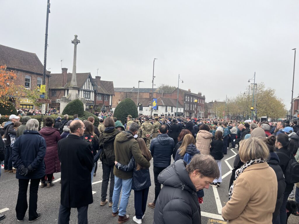 St Albans Remembrance Sunday parade and service. Photo: Matt Adams