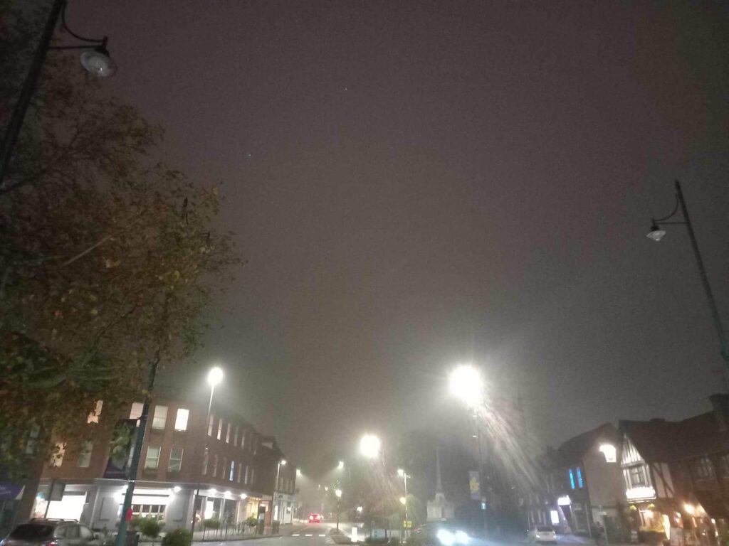 About a third of the street lights in St Peter's Street have not been working for a year.