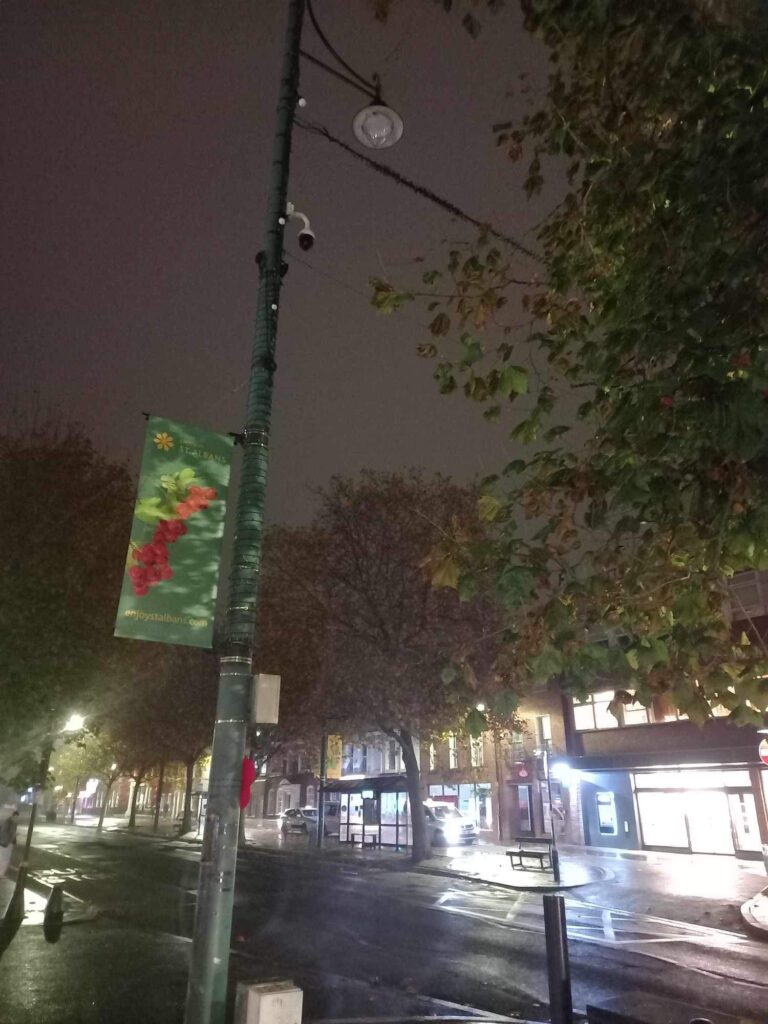 About a third of the street lights in St Peter's Street have not been working for a year.
