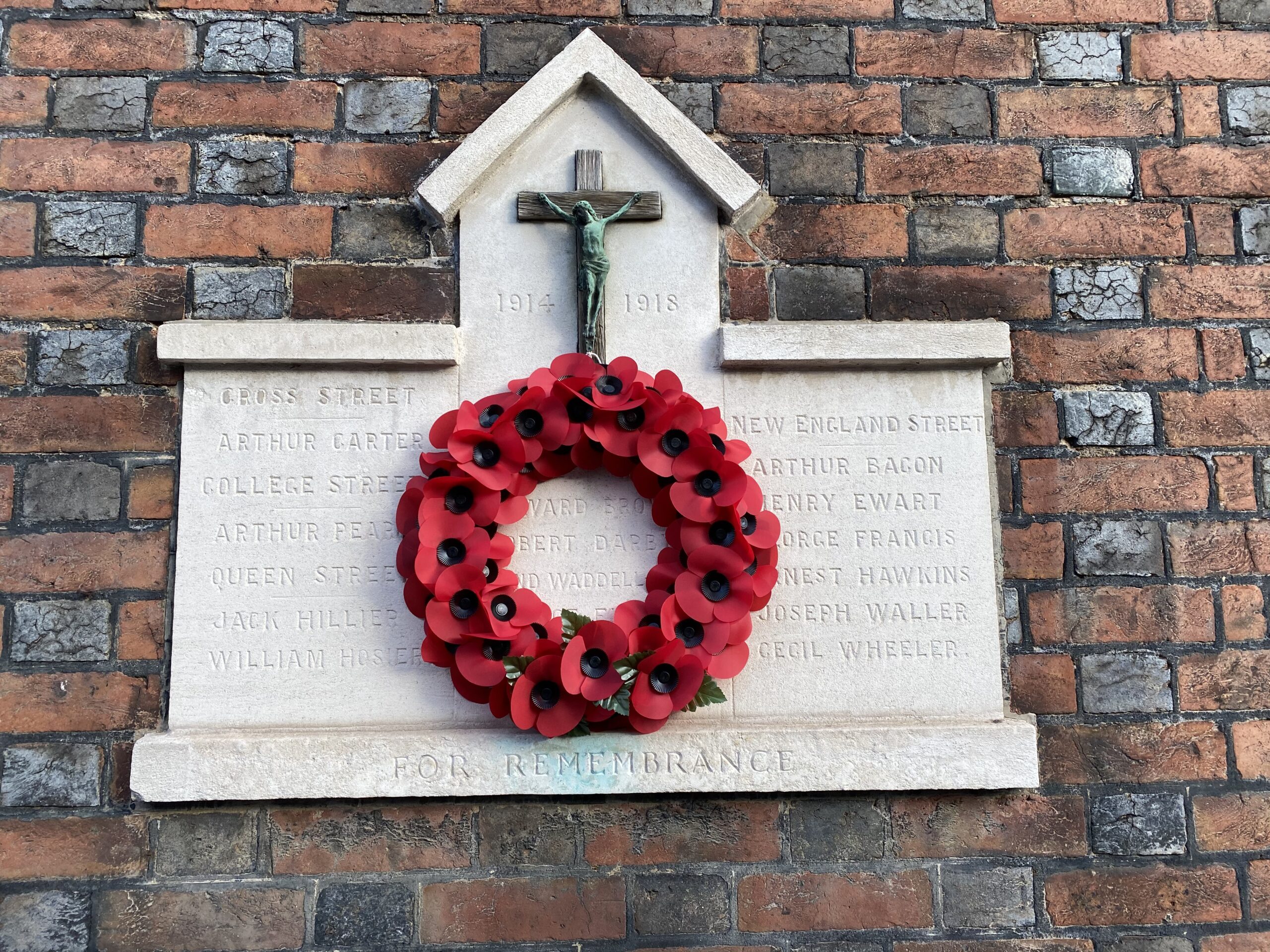 New England Street memorial