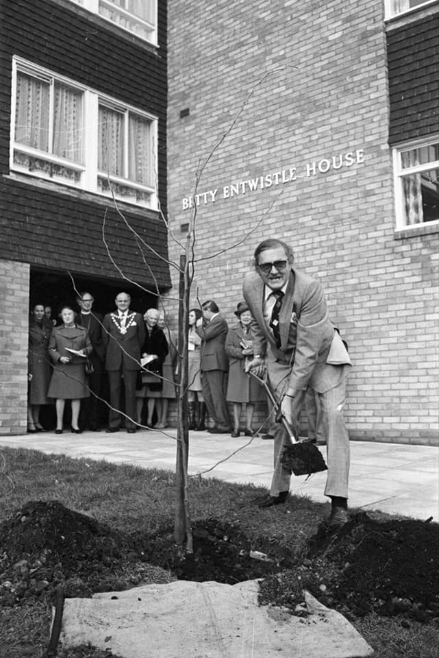 The opening of Betty Entwistle House.
