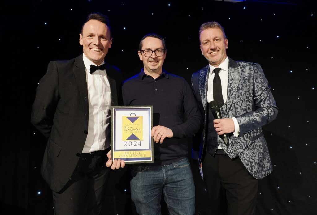 St Albans Retailer of the Year 2024. Photo: John Andrews