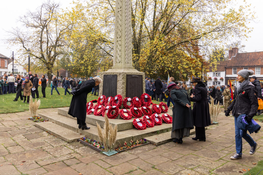 Harpenden Remembrance Sunday service and parade. Photo: Steve Collins
