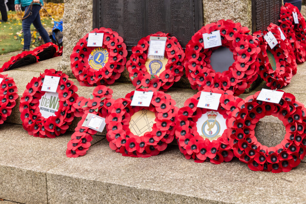 Harpenden Remembrance Sunday service and parade. Photo: Steve Collins