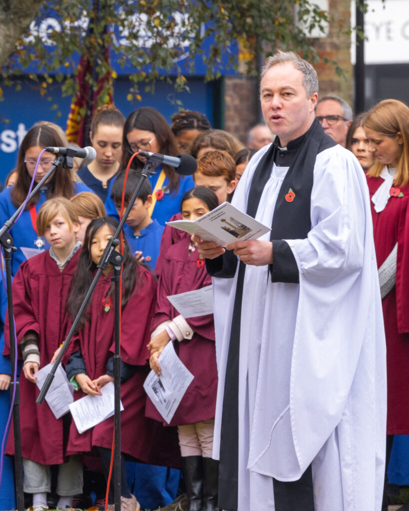 Harpenden Remembrance Sunday service and parade. Photo: Steve Collins