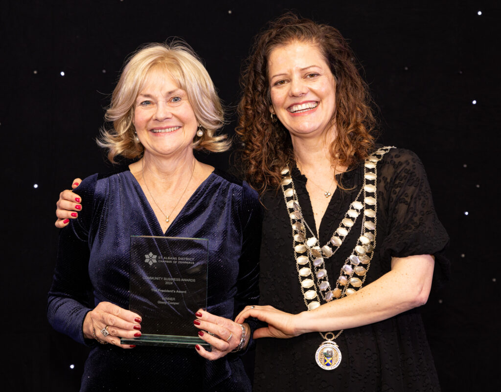 St Albans District Chamber of Commerce Community Business Awards 2024. Photo: Pearldrop