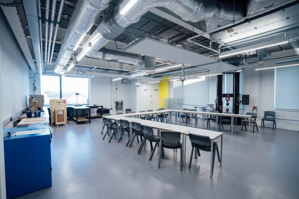The official opening of Oaklands College's new Construction Centre.