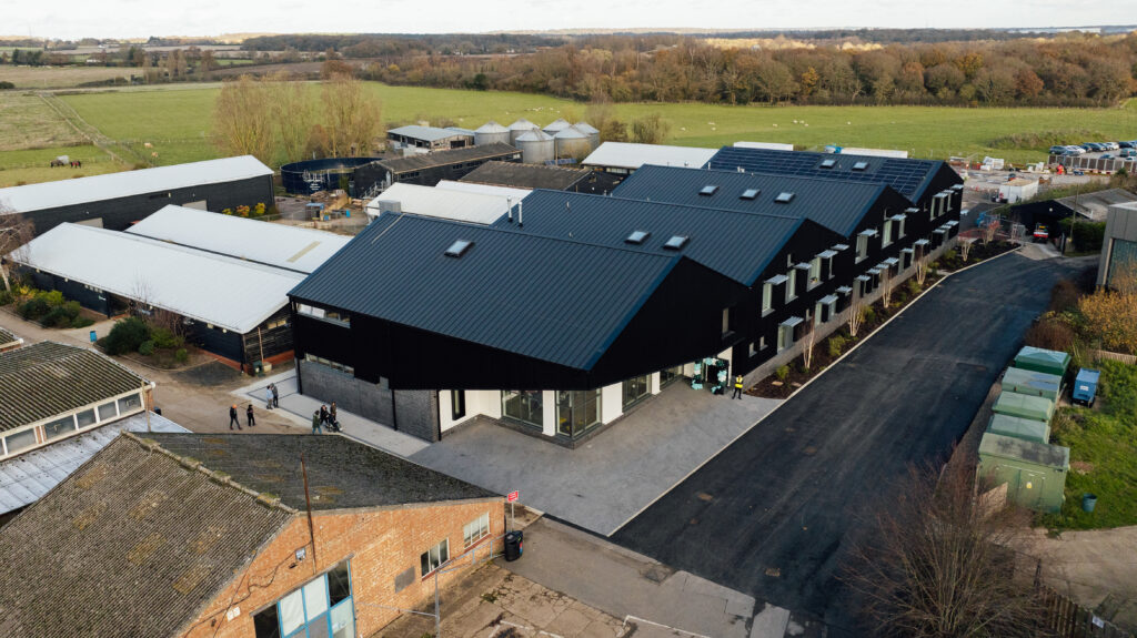 The official opening of Oaklands College's new Construction Centre.