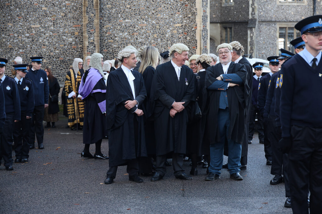 Herts High Sheriff's Justice Service at St Albans Cathedral. Image: Mark Dalton Photo