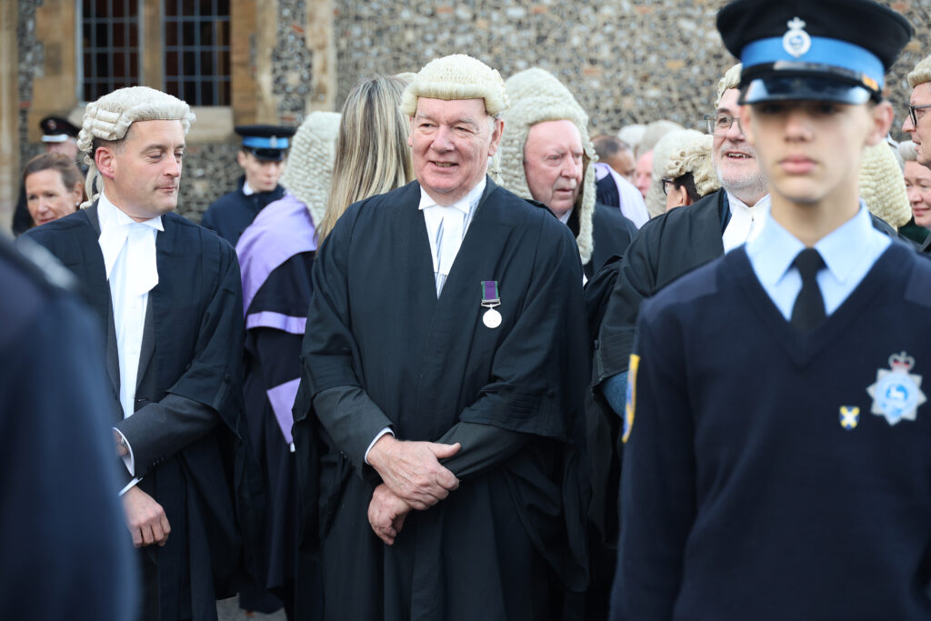 Herts High Sheriff's Justice Service at St Albans Cathedral. Image: Mark Dalton Photo