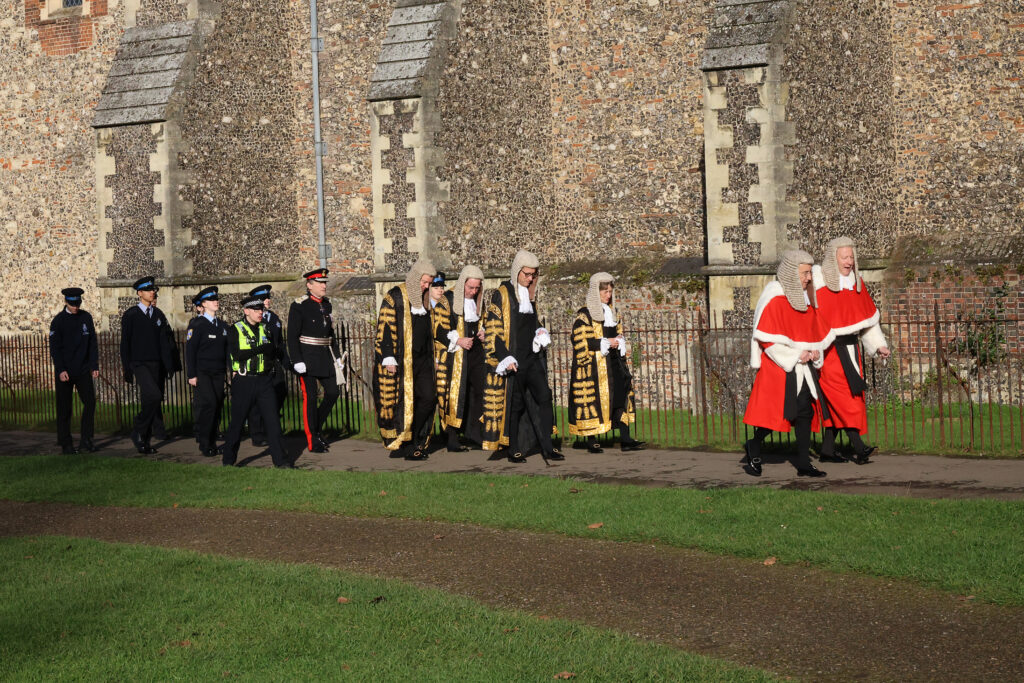 Herts High Sheriff's Justice Service at St Albans Cathedral. Image: Mark Dalton Photo