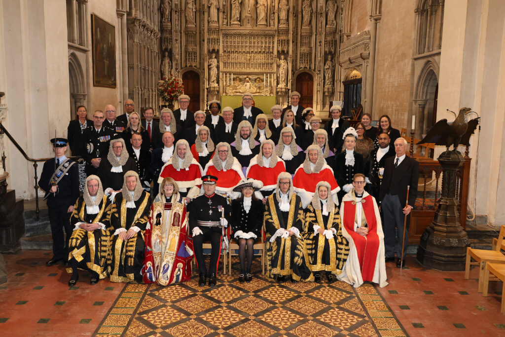 Herts High Sheriff's Justice Service at St Albans Cathedral. Image: Mark Dalton Photo