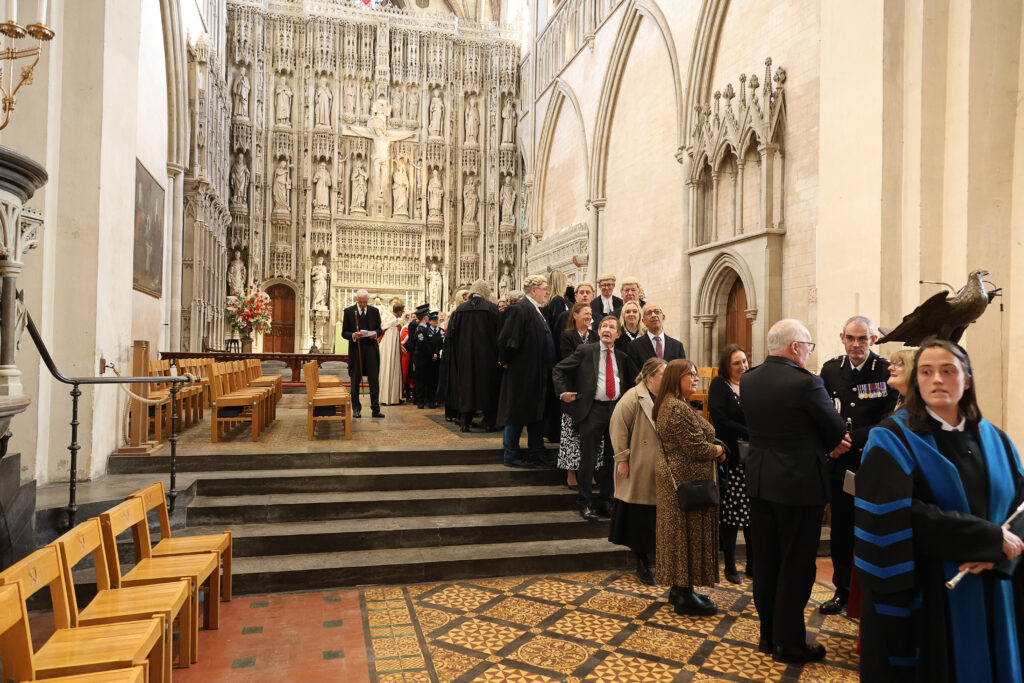 Herts High Sheriff's Justice Service at St Albans Cathedral. Image: Mark Dalton Photo
