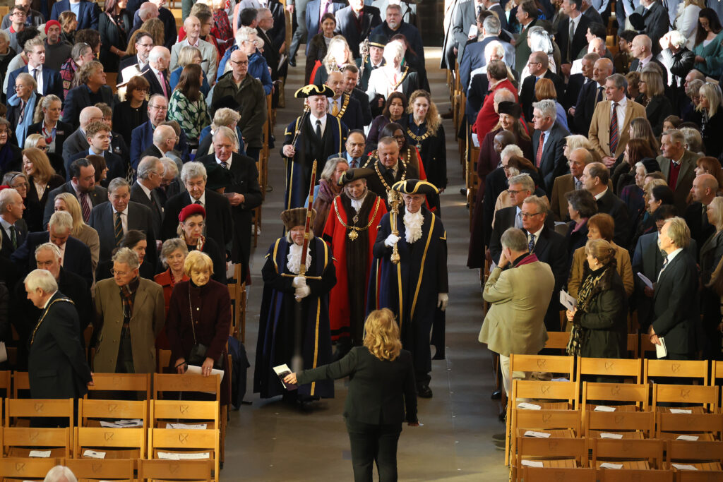 Herts High Sheriff's Justice Service at St Albans Cathedral. Image: Mark Dalton Photo