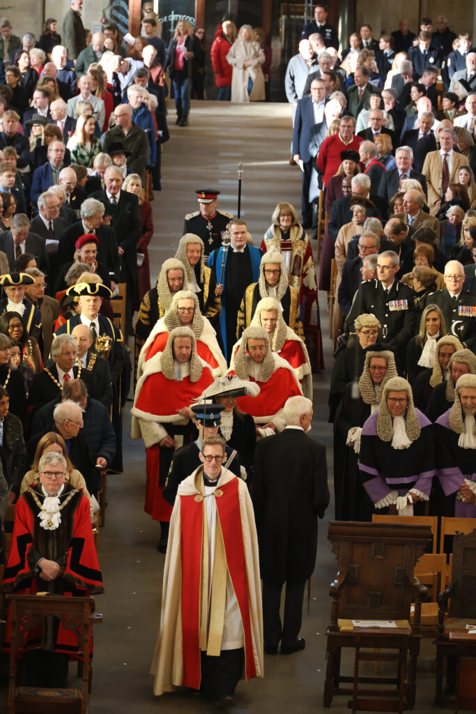 Herts High Sheriff's Justice Service at St Albans Cathedral. Image: Mark Dalton Photo