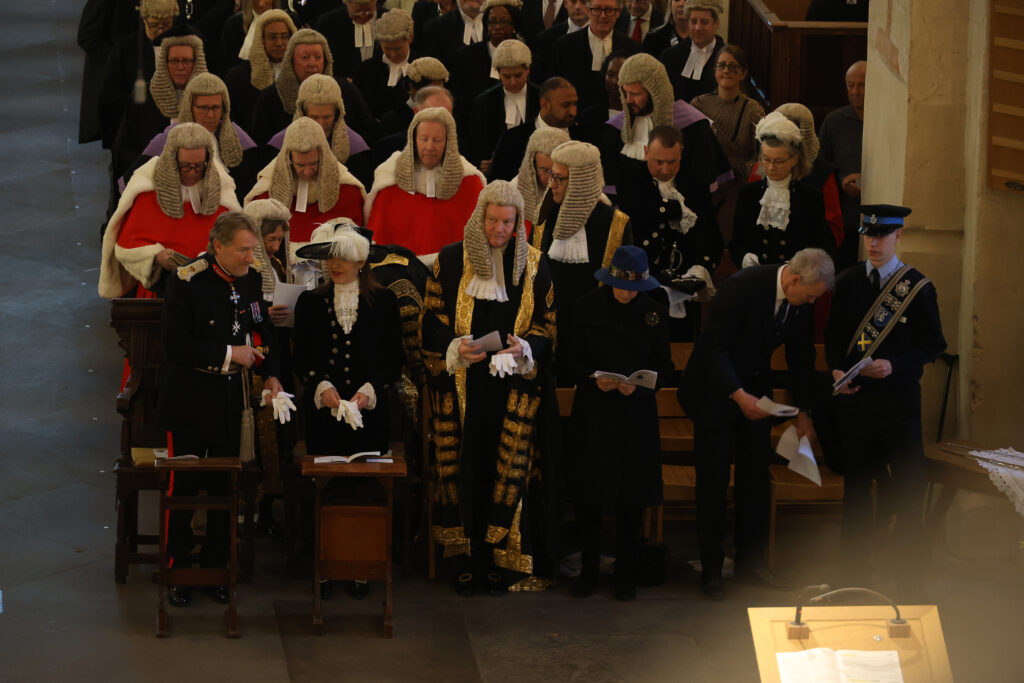 Herts High Sheriff's Justice Service at St Albans Cathedral. Image: Mark Dalton Photo