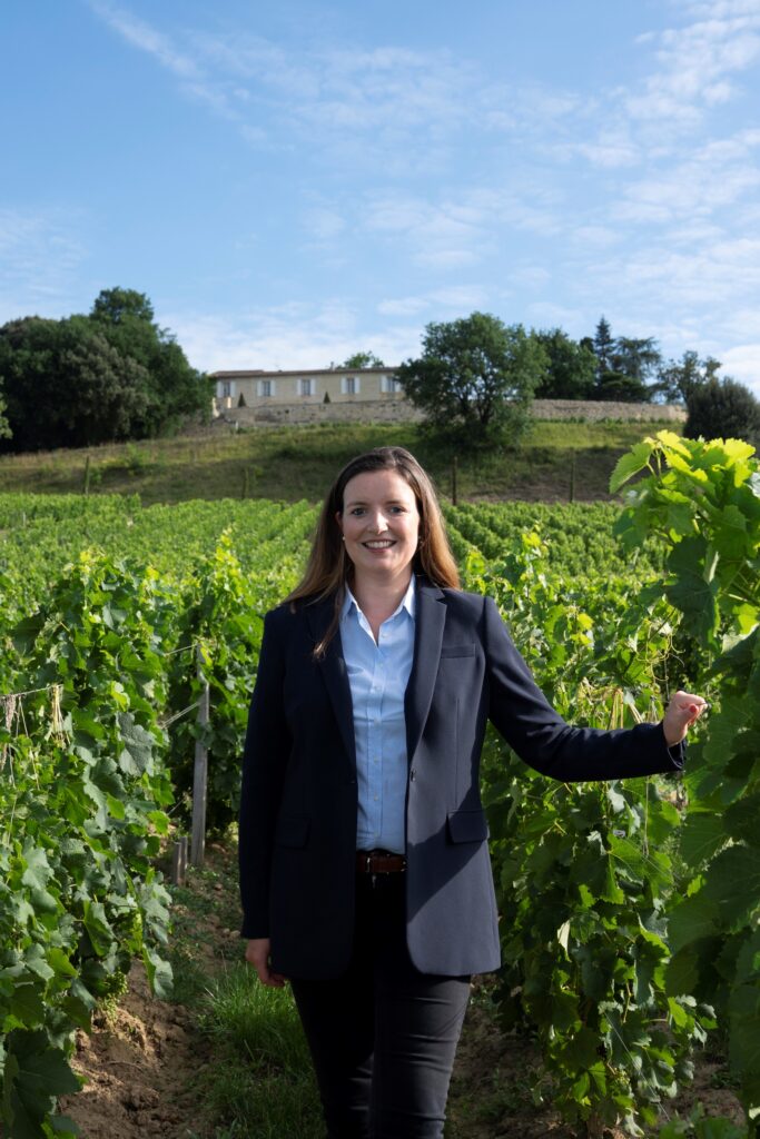 Mariette Veyssière, the estate manager.