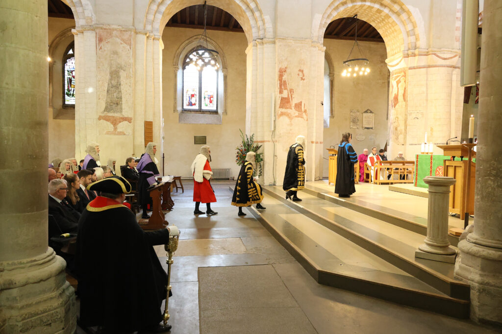 Herts High Sheriff's Justice Service at St Albans Cathedral. Image: Mark Dalton Photo