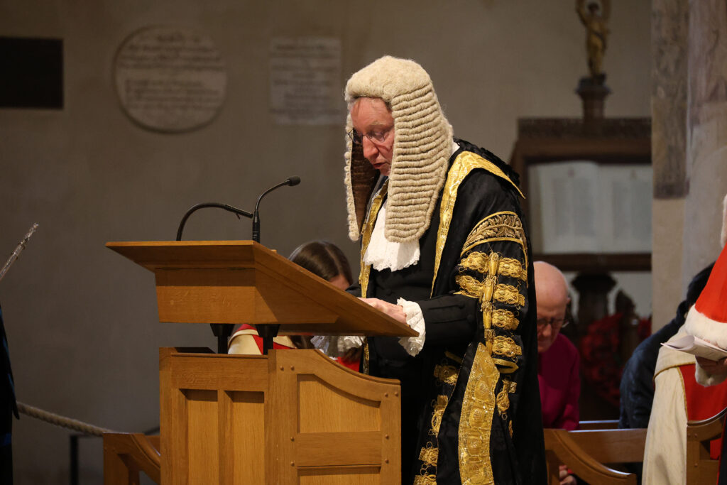 Herts High Sheriff's Justice Service at St Albans Cathedral. Image: Mark Dalton Photo