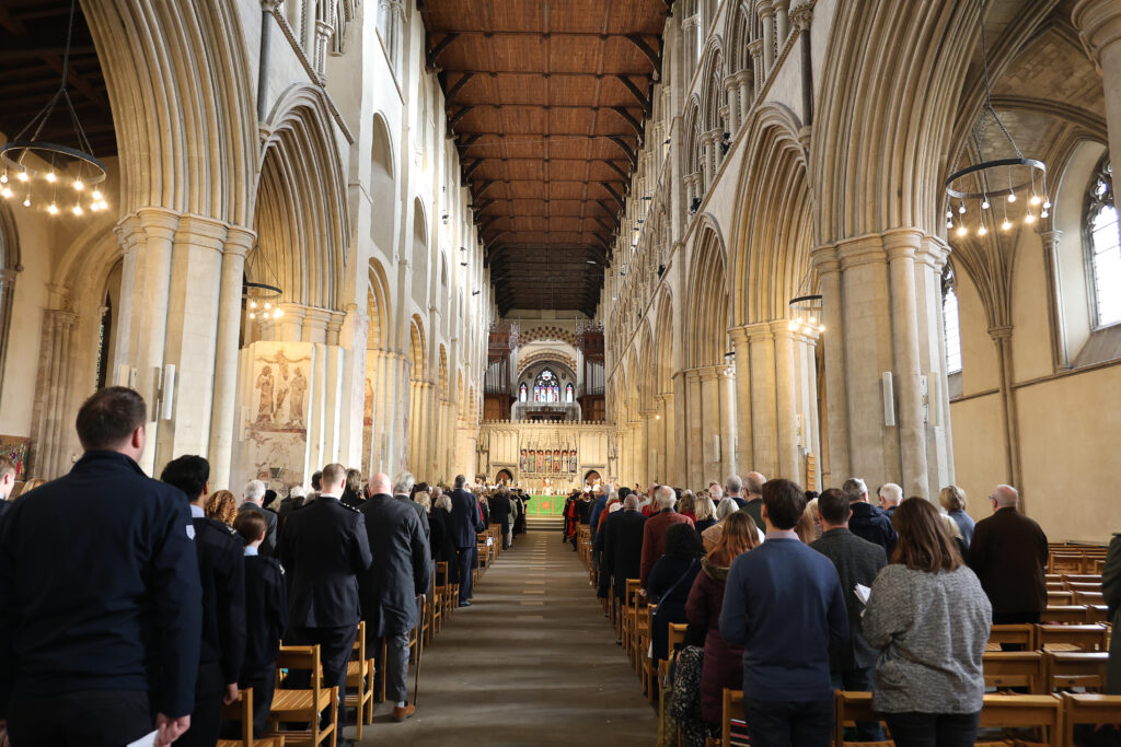 Herts High Sheriff's Justice Service at St Albans Cathedral. Image: Mark Dalton Photo