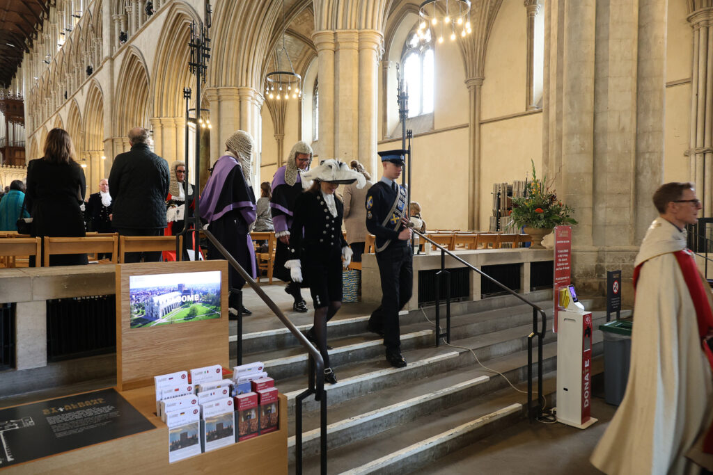 Herts High Sheriff's Justice Service at St Albans Cathedral. Image: Mark Dalton Photo