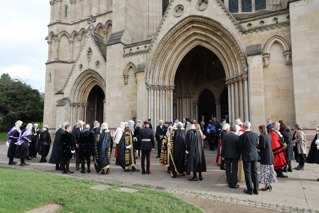 Herts High Sheriff's Justice Service at St Albans Cathedral. Image: Mark Dalton Photo