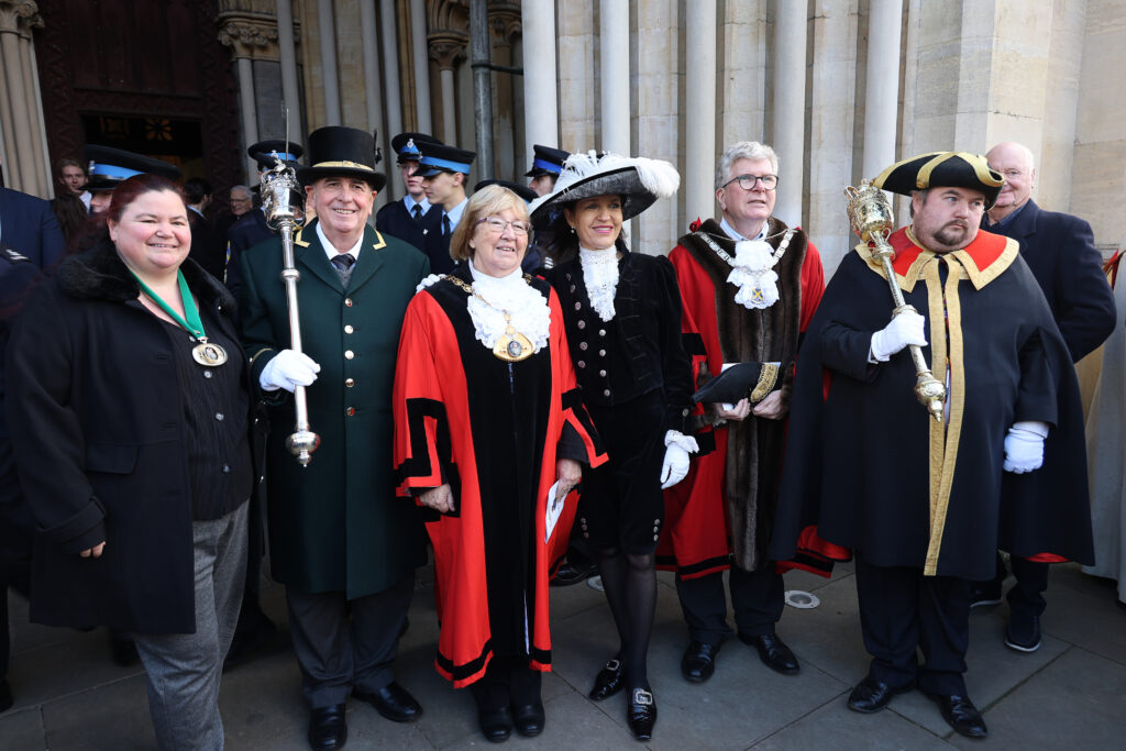 Herts High Sheriff's Justice Service at St Albans Cathedral. Image: Mark Dalton Photo