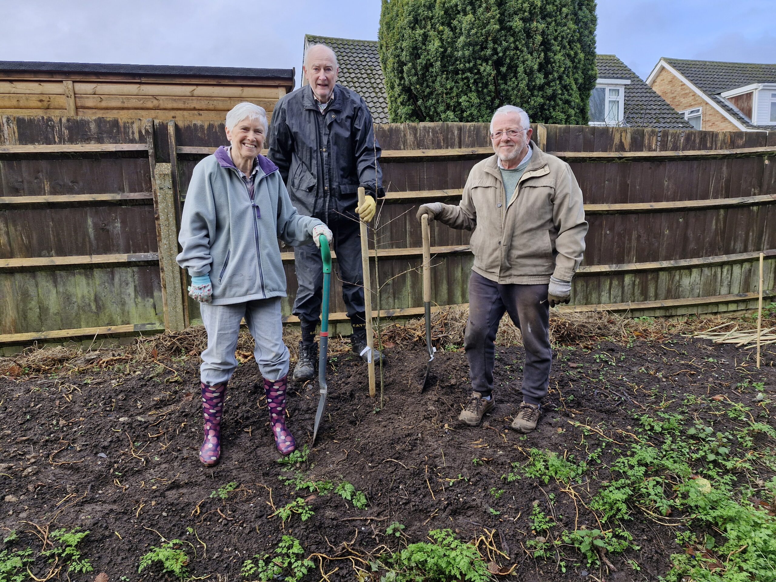 Volunteers from Friends of Jersey Lane.