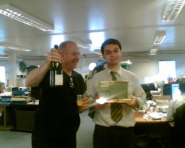 With a national award for an organ donor campaign.