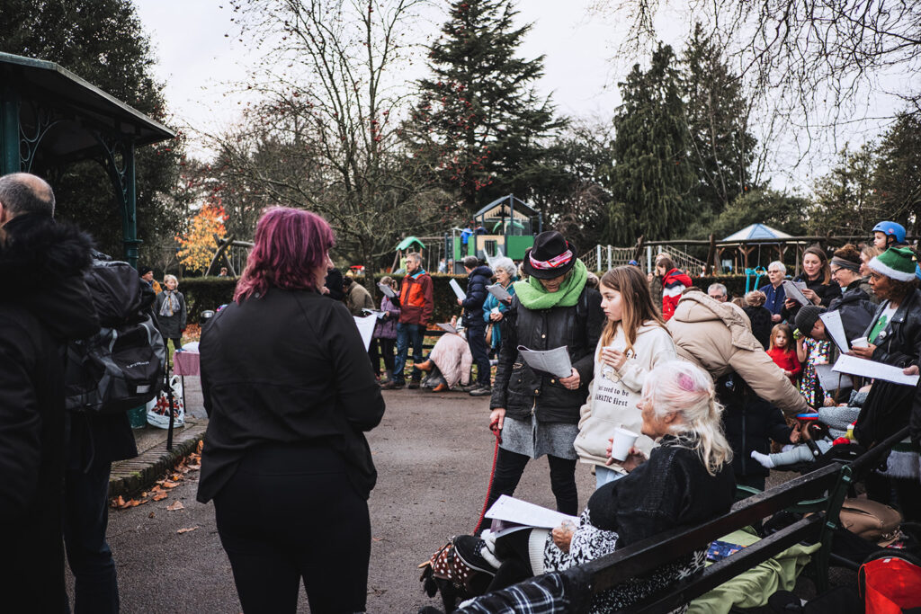 Carols in the Park. Photo: Christopher James Hall