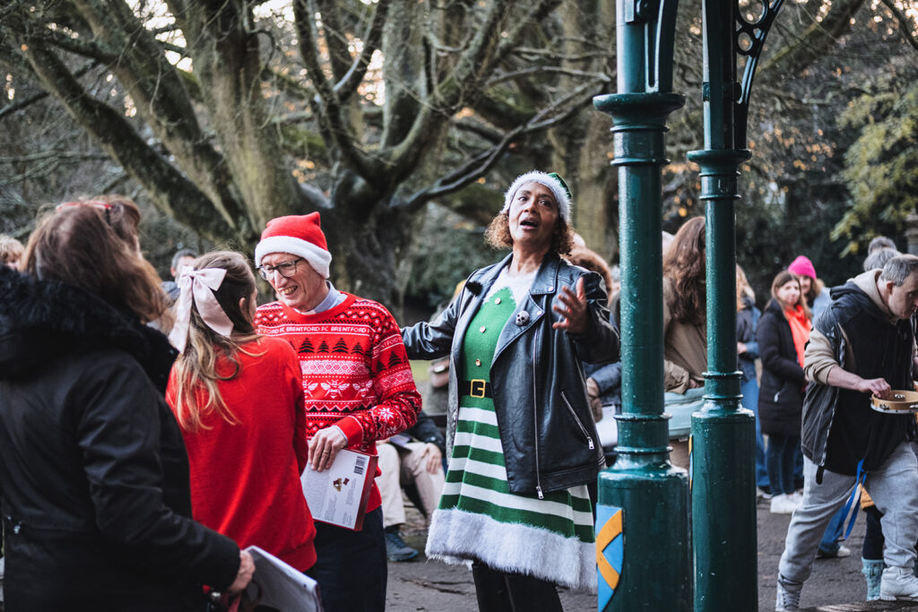 Carols in the Park. Photo: Christopher James Hall